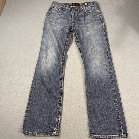 Ariat Other - Ariat FR M4 Relaxed Boot Cut Jeans MENS 32x34 Blue Flame Resistant CAT 2